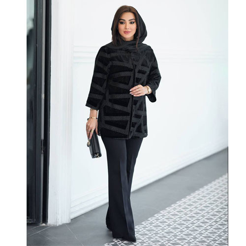 کت-زنانه-یقه-گرد-مروارید-دوزی-سوسن-کد-g-2497-ارزان-تهران-