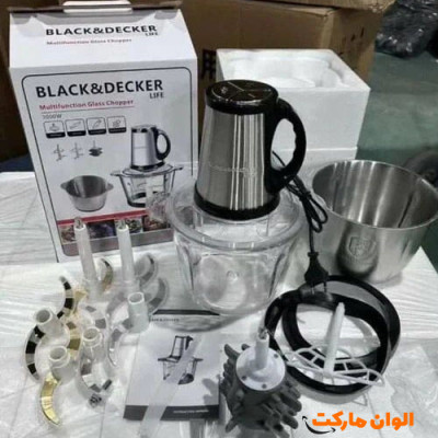 خردکن بلک اندیکر دو کاسه مدل GC500_B5 کد G2565