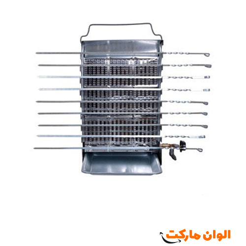 کبابپز-گازی-۹-سیخ-مدل-تابش-کد-g-2627-ارزان-صادرات-