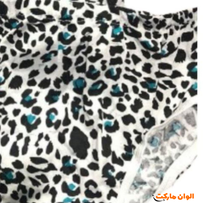 خرید-ست-شورت-و-سوتین-پلنگی-کد-m764