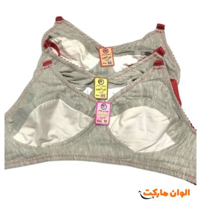 سوتین زنانه نخی ملانژ کد M788