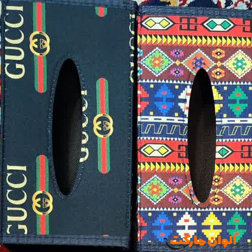 خرید-جا-دستمال-کاغذی-مدل-نوار-خاویاری-کد-g-2829-ارزان-تهران-