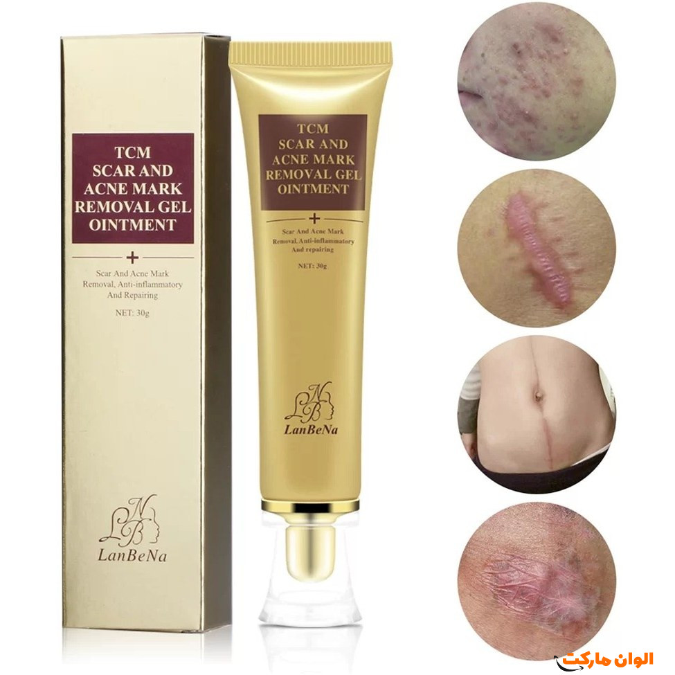 ژل ترمیم کننده جای جوش و اسکار لانبنا LANBENA کدG2833