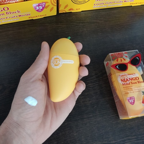 ضدآفتاب SPF 35 مدل انبه حجم 50 میل ووکالی مدلWKL327 کد t110