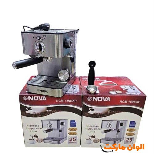 قیمت-پخش-دستگاه-اسپرسو-ساز-ندوا-مدل-159-کد-h163