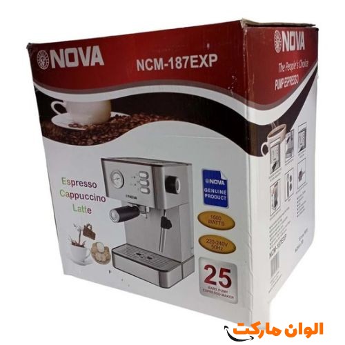 قیمت-پخش-دستگاه-اسپرسوساز-ندوا-مدل-ncm187-کد-h160