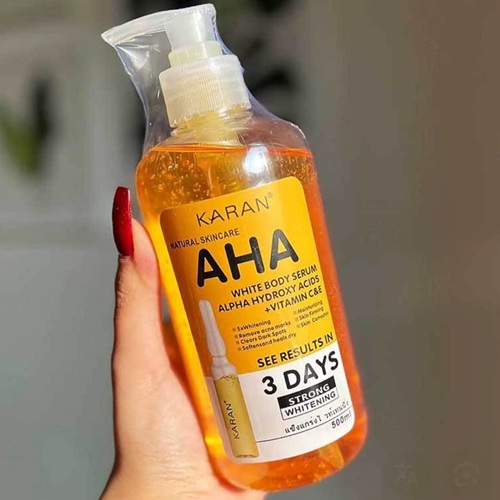 سرم روشن‌کننده تخصصی بدن حاوی AHA و ویتامین C کد t124