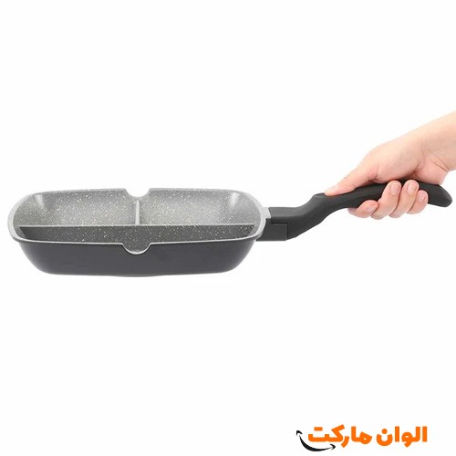 خرید-تابه-چدن-3-قسمتی-مدل-رژیمی-و-گریل-برند-تفلون-کد-g-3038-و-قیمت-