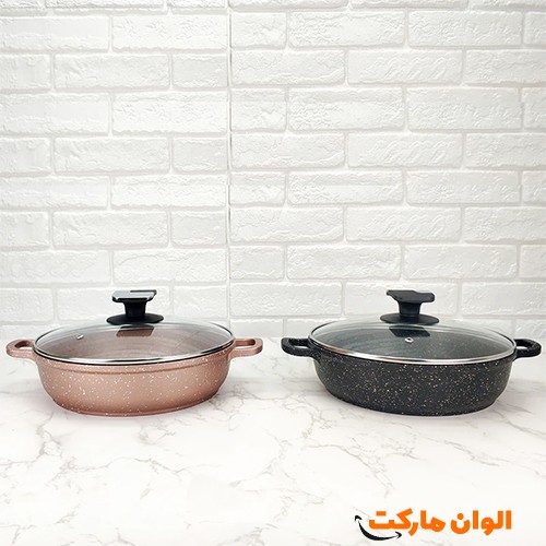 خرید-عمده-ارزان-صادرات-سرویس-۱۰-پارچه-چدن-گرانیت-برند-تفلون