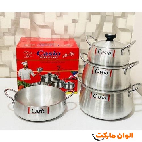 خرید-سرویس-قابلمه-7-پارچه-مدل-کاسیو-casio-کد-g-3056-و-قیمت-تهران-