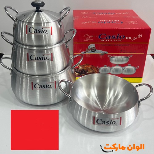 خرید-سرویس-قابلمه-7-پارچه-مدل-کاسیو-casio-کد-g-3056-و-قیمت-تهران-
