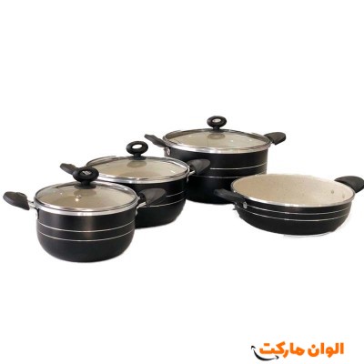 سرویس دانشجویی  7 پارچه برند هلنا مدل زنبوری کد L081