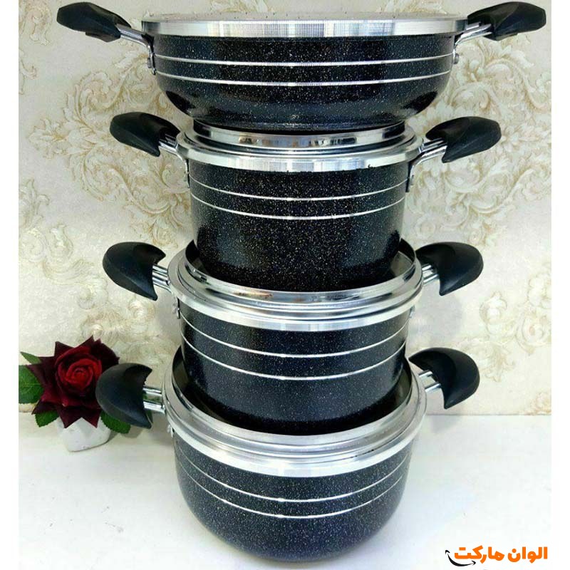 سرویس دانشجویی  7 پارچه برند هلنا مدل زنبوری کد L081