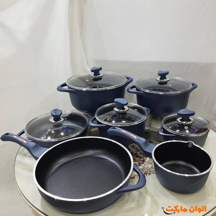 خرید-عمده-ارزان-صادرات-سرویس-قابلمه-11-پارچه-تفلون