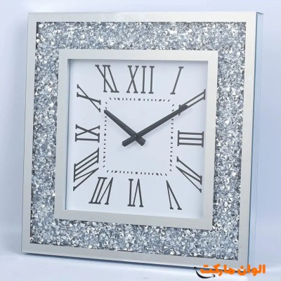 ساعت دیواری تیسوت مربع آینه ای کد M1049
