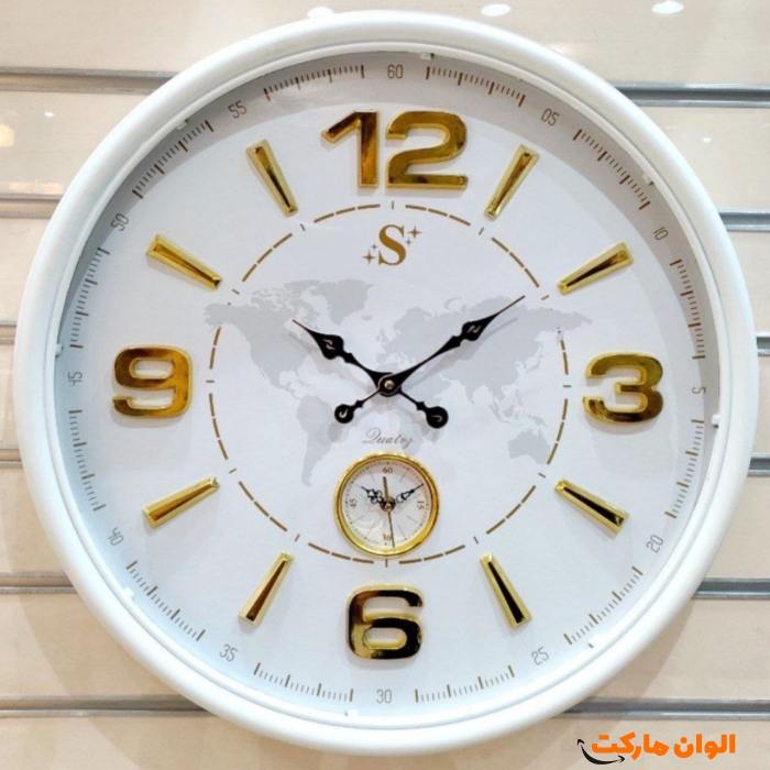 ساعت-دیواری-تام-فورد-دو-موتوره-کد-m1056
