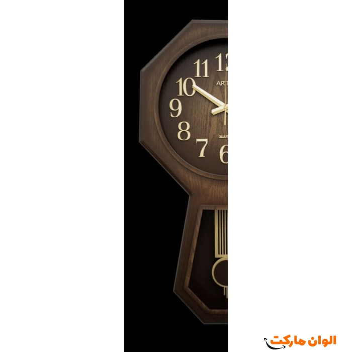 ساعت-دیواری-ارتا-چوبی-کد-m1067