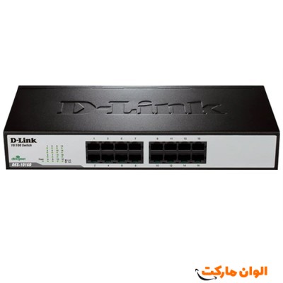  سوئیچ شبکه ۱۶ پورت D-Link مدل DES-1016D  کد L112