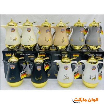 فلاسک دوقلوی شای و قهوه رمانتیک کد M1091