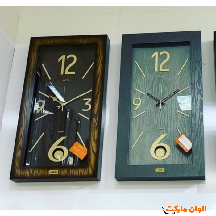 ساعت-دیواری-مدل-آرتا-چوبی-کد-m1102