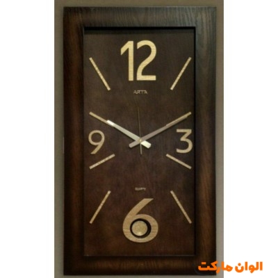 ساعت دیواری مدل آرتا چوبی کد M1102