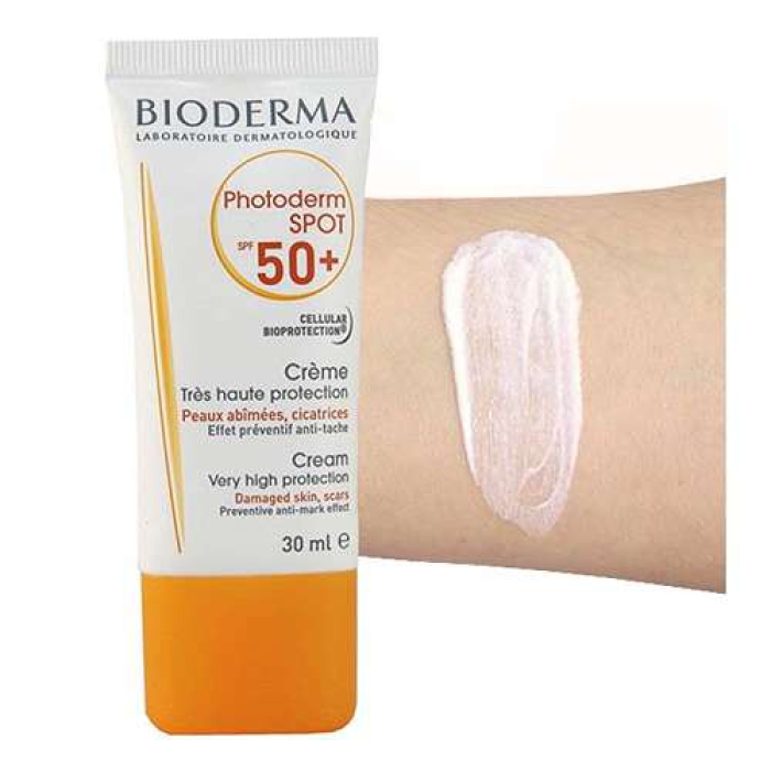 ضد آفتاب بی رنگ بیودرما C246 SPF 50 BIODERMA