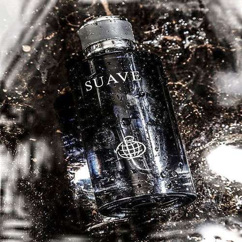 عطر ادکلن مردانه فرگرانس ورد دیور ساواج اورجینال اصل  با اسپری Fragrance World Suave + Spray حجم 100 میل