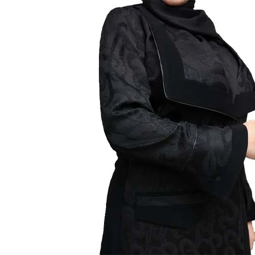 (عمده فروشی)کت زنانه ژاکار مزونی  مدل یقه آمریکایی مجلسی424 C