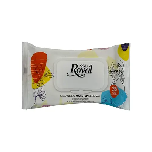 دستمال مرطوب 36 برگ رویال ROYAL F584