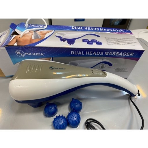 ماساژور برقی دوسر d407 DUAL HEADS MASSAGER MILINDA