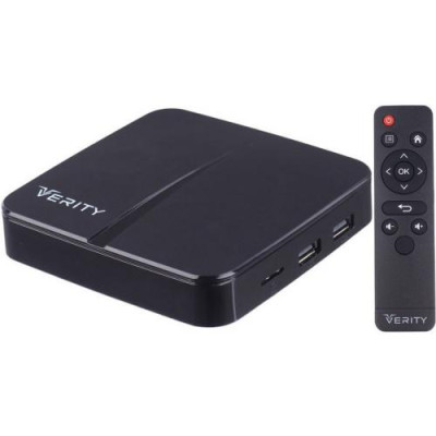 اندروید باکس Verity V-AB9112A 4K + ریموت کنترل کدd452