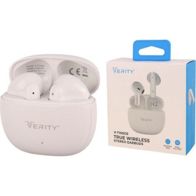 هندزفری بلوتوث دو تایی Verity V-T100GE TWS کد D455