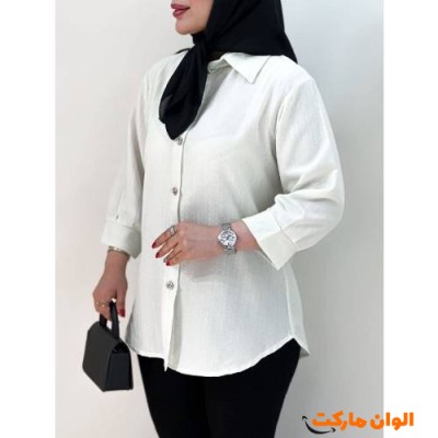 مانتو زنانه مدل آستین سه ربع کد G1621