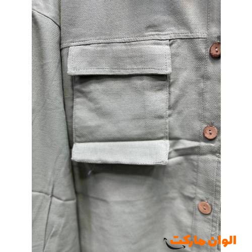 شومیز زنانه مدل جیب پاکتی کد G1626