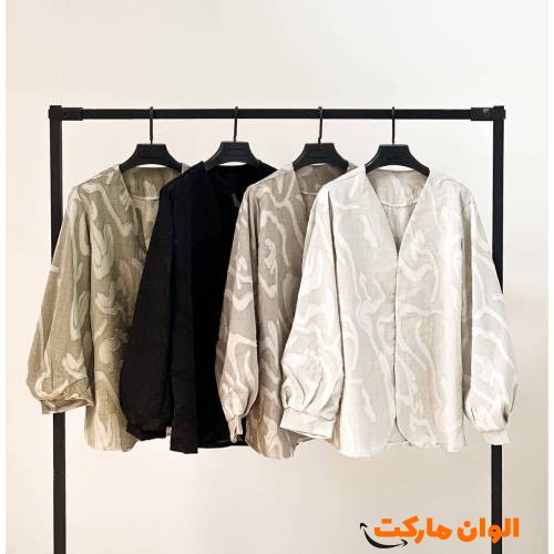 کت زنانه تابستانه رز کد G1628