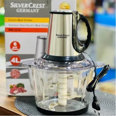 خردکن سیلور کرست SILVERCREST خردکن دوکاسه سیلور کرست 4لیتری مدل 528 ا Silver Crest double bowl chopper 4 liter model 528 کد G1642