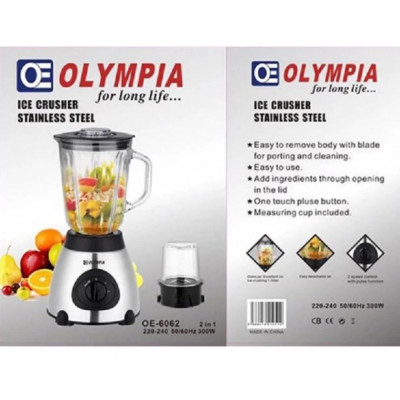 مخلوط کن و آسیاب دوکاره المپیا OLYMPIA مدل OE-6062 کد M238