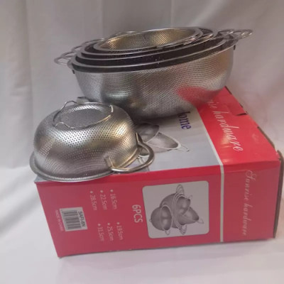 آبکش پانچ ۶ تکه برند یونیک کدd244