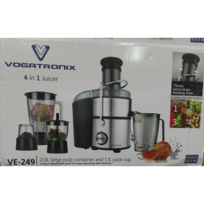 آبمیوه گیری چهار کاره وگاتی VOGATRONIXمدل VE-249 کد M279