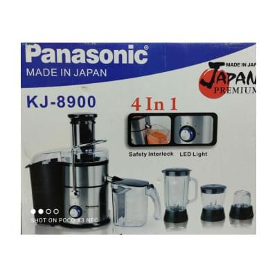 آبمیوه گیری چهار کاره پاناسونیک  PANASONIC مدل KJ-8900 LUICE AND BLENDER Pananic 1800w KJ_8900 LED LIGHT کد M281